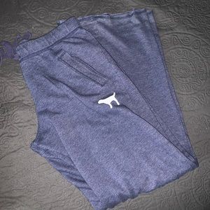 Boyfriend sweat blue VS pink sweats XS